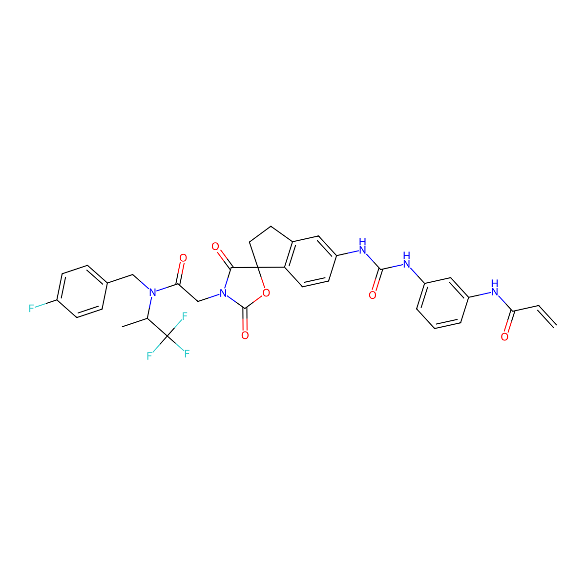 CBP/p300-IN-12 molecular structure, CAS 2738688-57-6
