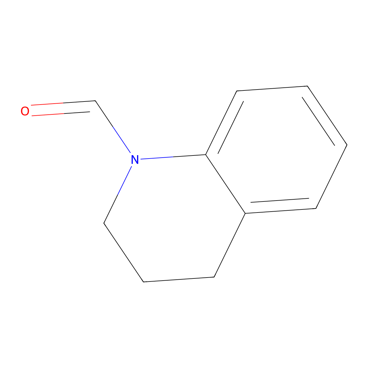 3,4-Dihydro-1(2H)-quinolinecarboxaldehyde molecular structure, CAS 2739-16-4