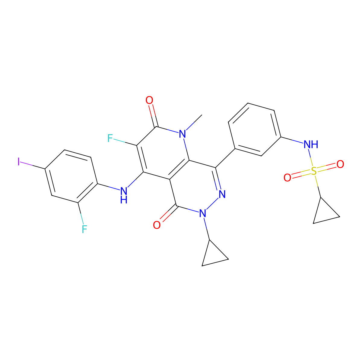 Luvometinib molecular structure, CAS 2739690-43-6