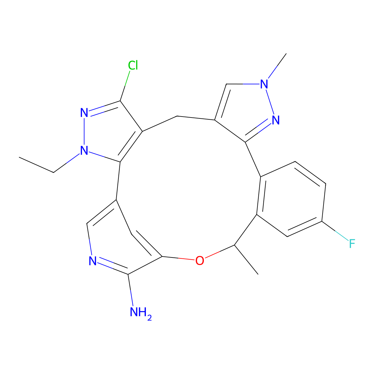 Neladalkib molecular structure, CAS 2739866-40-9