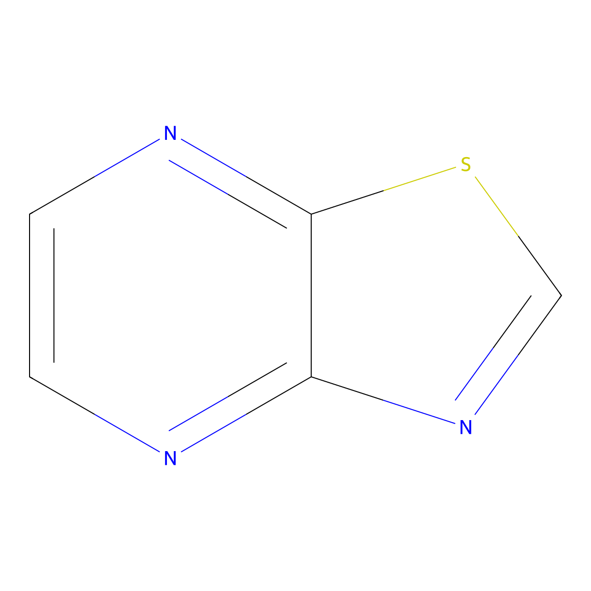 Thiazolo[4,5-b]pyrazine molecular structure, CAS 274-00-0