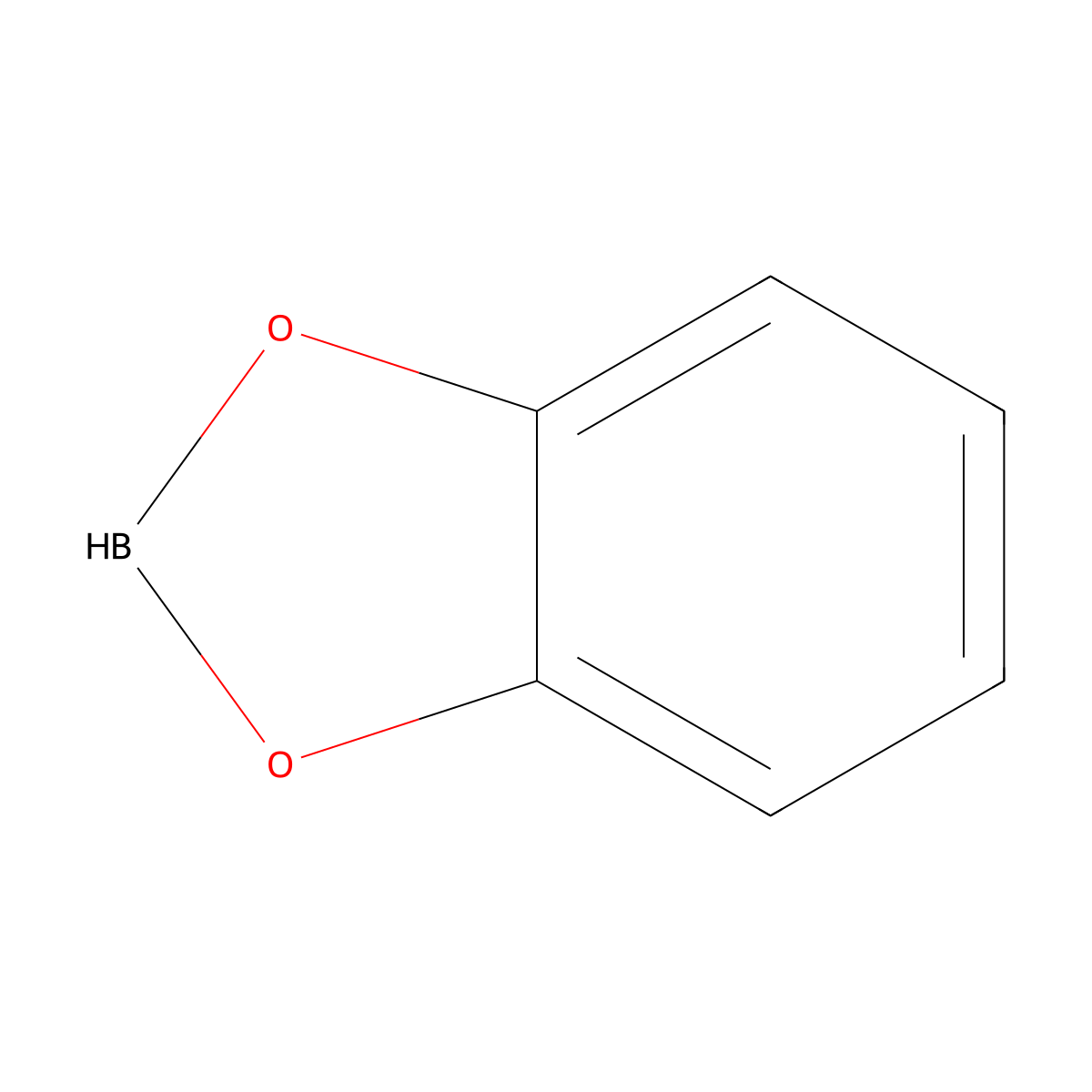 Catecholborane molecular structure, CAS 274-07-7
