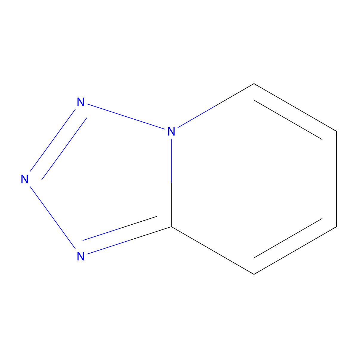Pyridotetrazole molecular structure, CAS 274-87-3