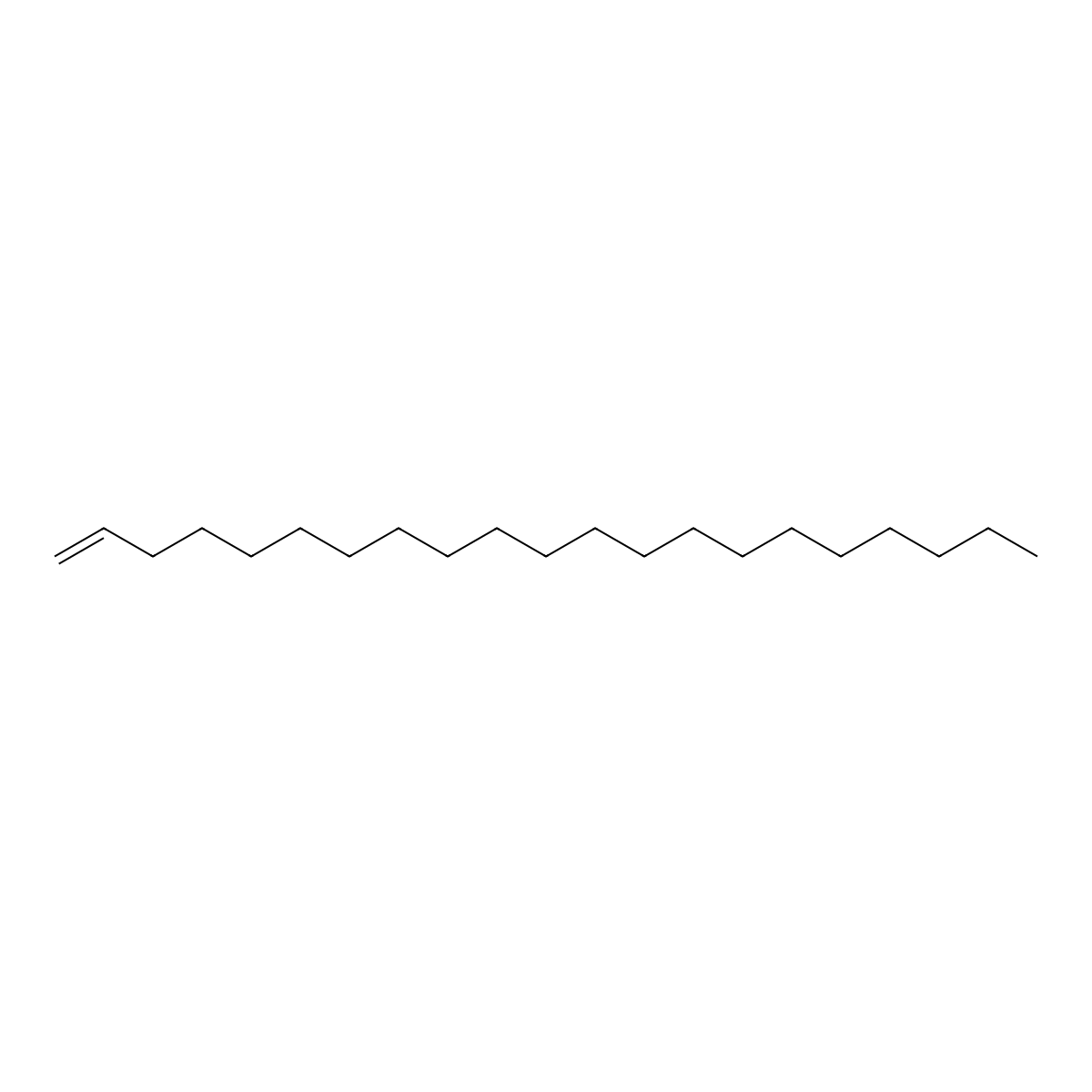 Heneicosene molecular structure, CAS 27400-79-9