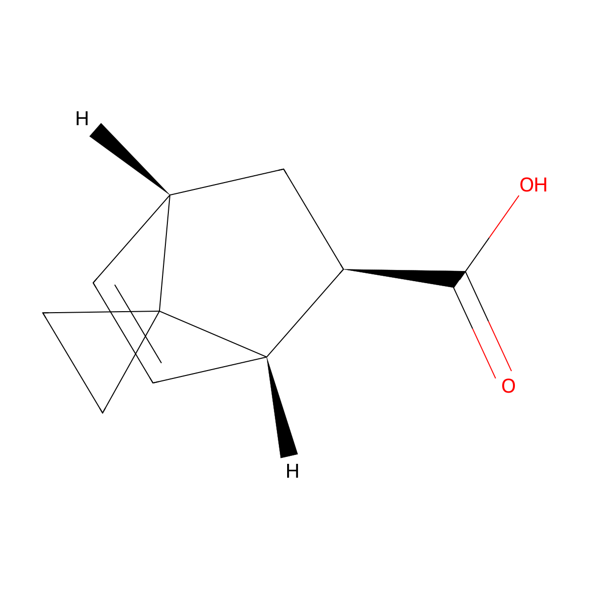 rac-(1R,4R,6S)-spiro[bicyclo[2.2.1]heptane-7,1'-cyclopropan]-2-ene-6-carboxylic acid molecular structure, CAS 2740616-11-7