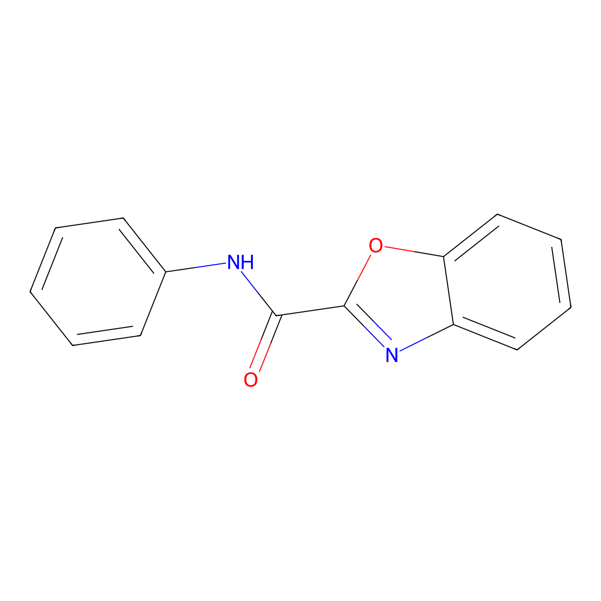 N-phenylbenzo[d]oxazole-2-carboxamide molecular structure, CAS 27411-63-8