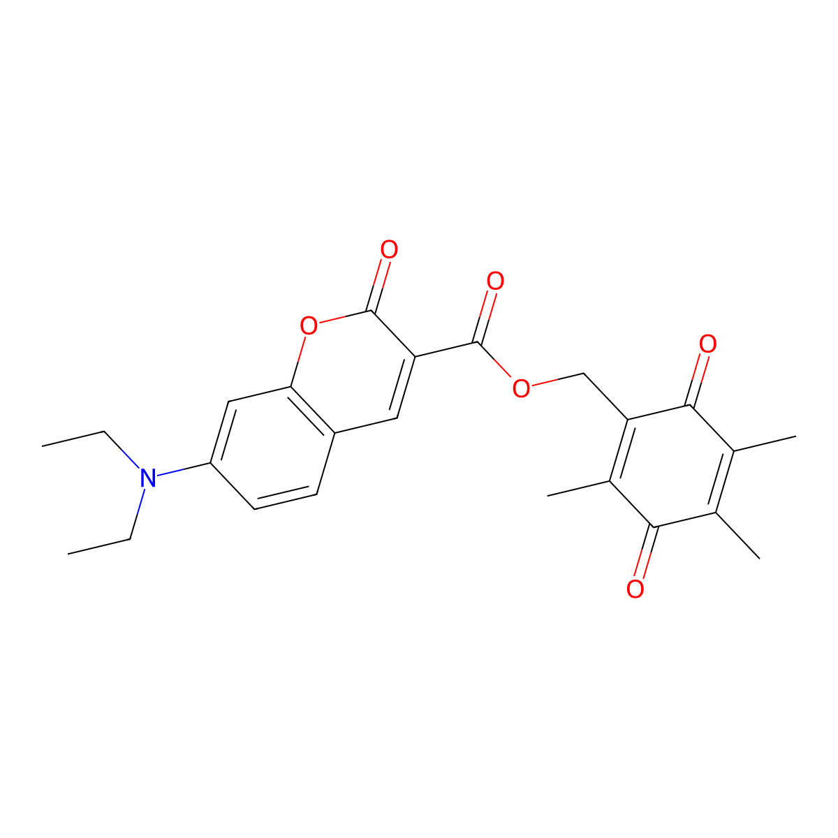 Coumarin-Quinone Conjugate molecular structure, CAS 2741190-31-6