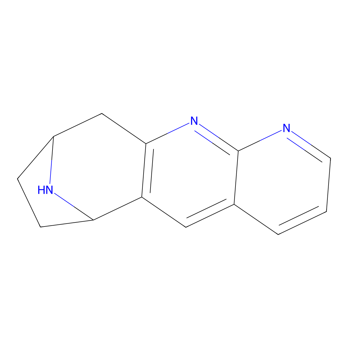 7,8,9,10-Tetrahydro-6H-6,9-epiminocyclohepta[b][1,8]naphthyridine molecular structure, CAS 2741890-65-1
