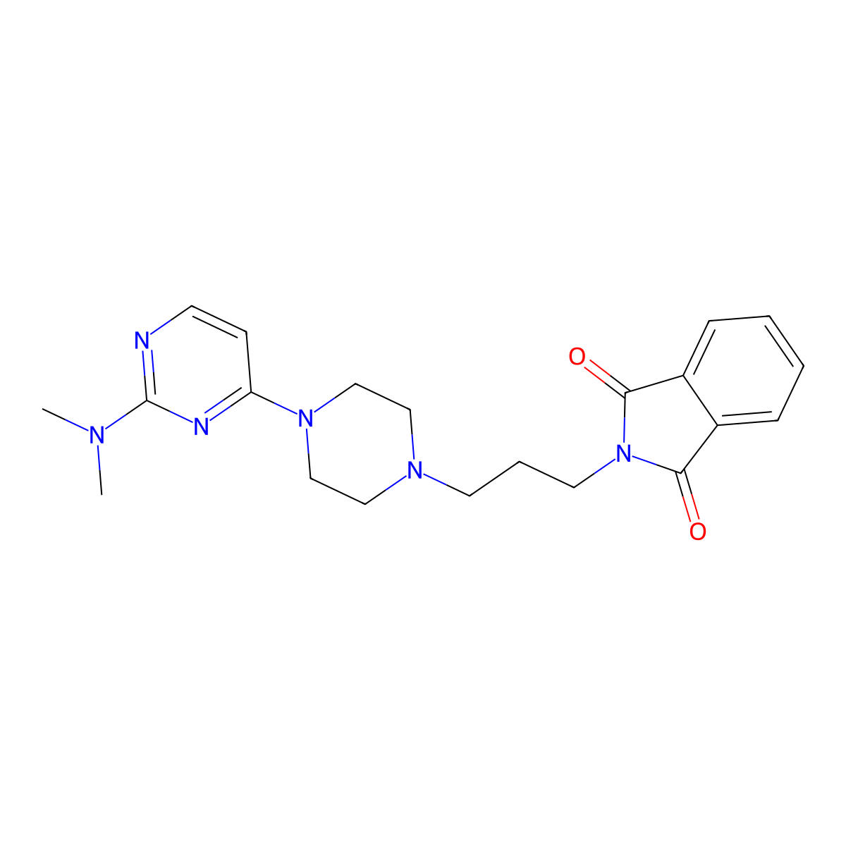 2-(3-{4-[2-(dimethylamino)pyrimidin-4-yl]piperazin-1-yl}propyl)-2,3-dihydro-1H-isoindole-1,3-dione molecular structure, CAS 2741928-03-8