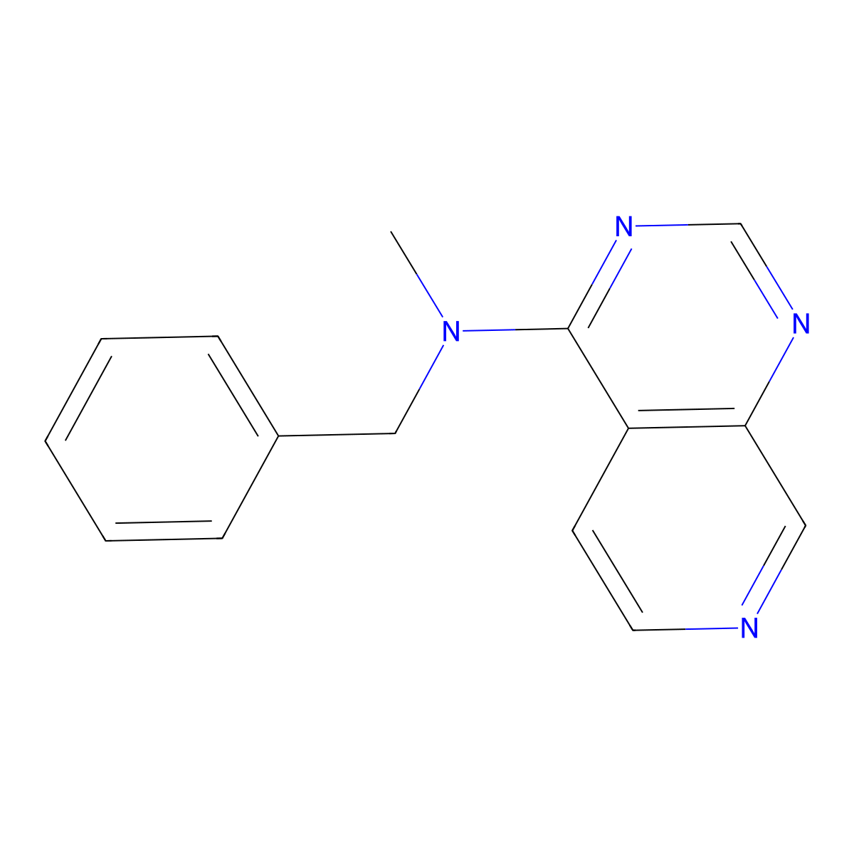 N-benzyl-N-methylpyrido[3,4-d]pyrimidin-4-amine molecular structure, CAS 2741934-41-6