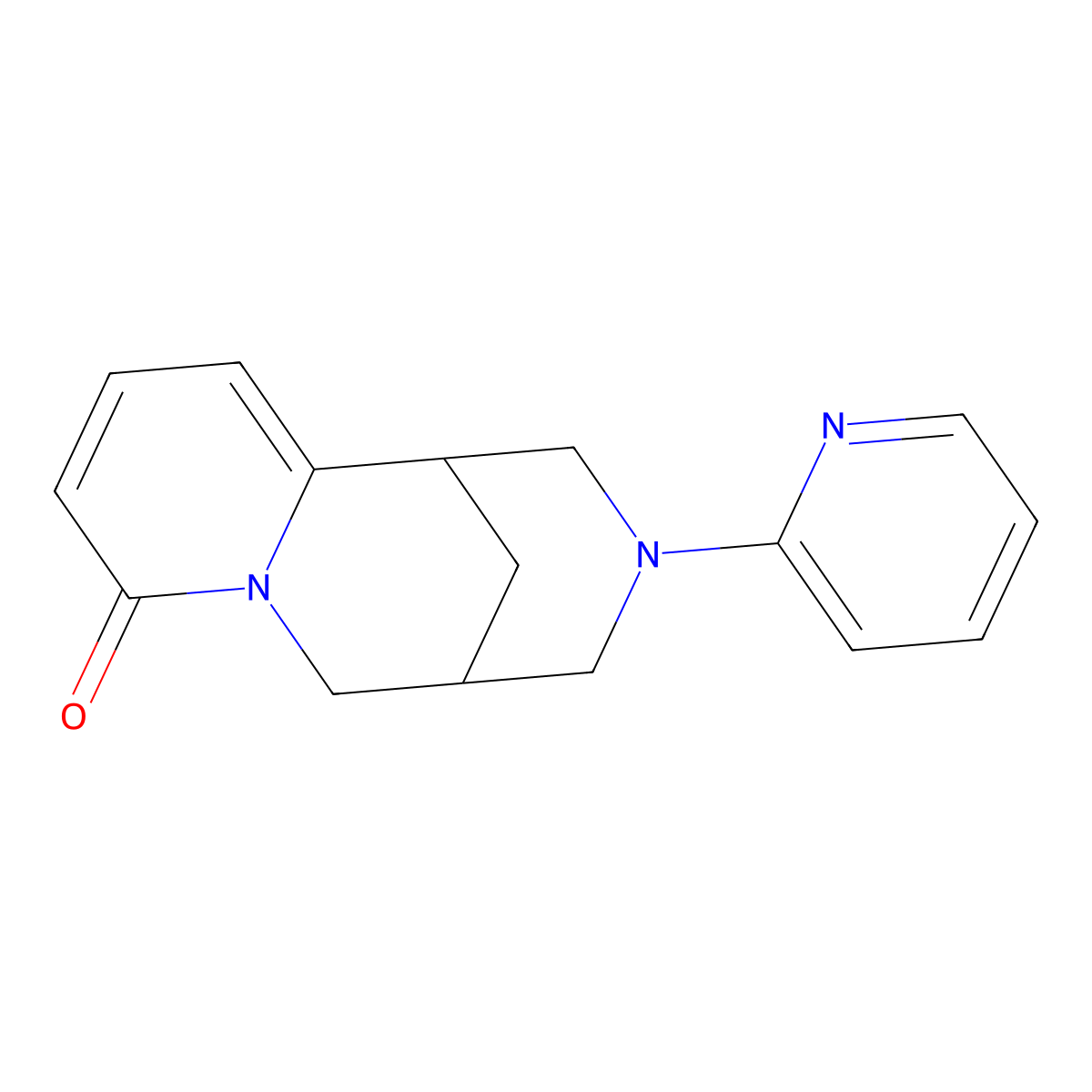 11-(Pyridin-2-yl)-7,11-diazatricyclo[7.3.1.0^{2,7}]trideca-2,4-dien-6-one molecular structure, CAS 2741935-03-3