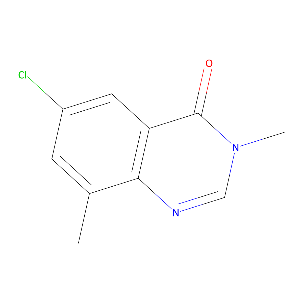 6-Chloro-3,8-dimethyl-3,4-dihydroquinazolin-4-one molecular structure, CAS 2741954-19-6