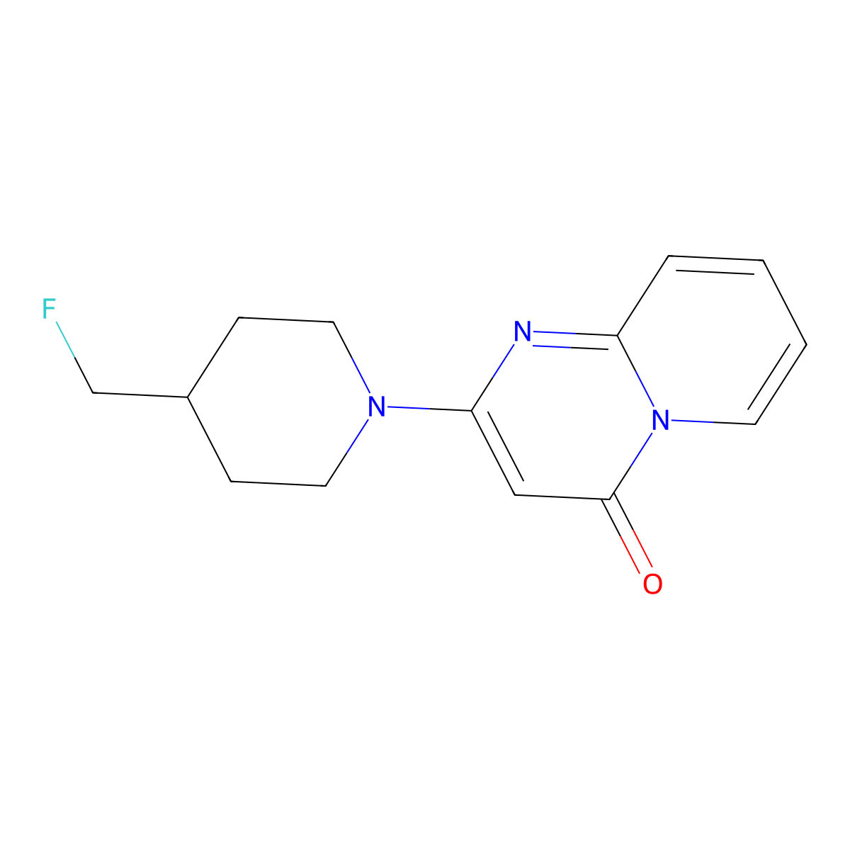 2-[4-(fluoromethyl)piperidin-1-yl]-4H-pyrido[1,2-a]pyrimidin-4-one molecular structure, CAS 2742026-88-4