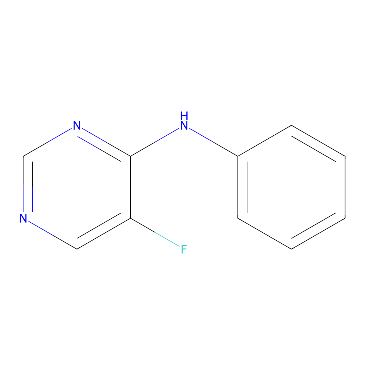 5-fluoro-N-phenylpyrimidin-4-amine molecular structure, CAS 2742041-50-3