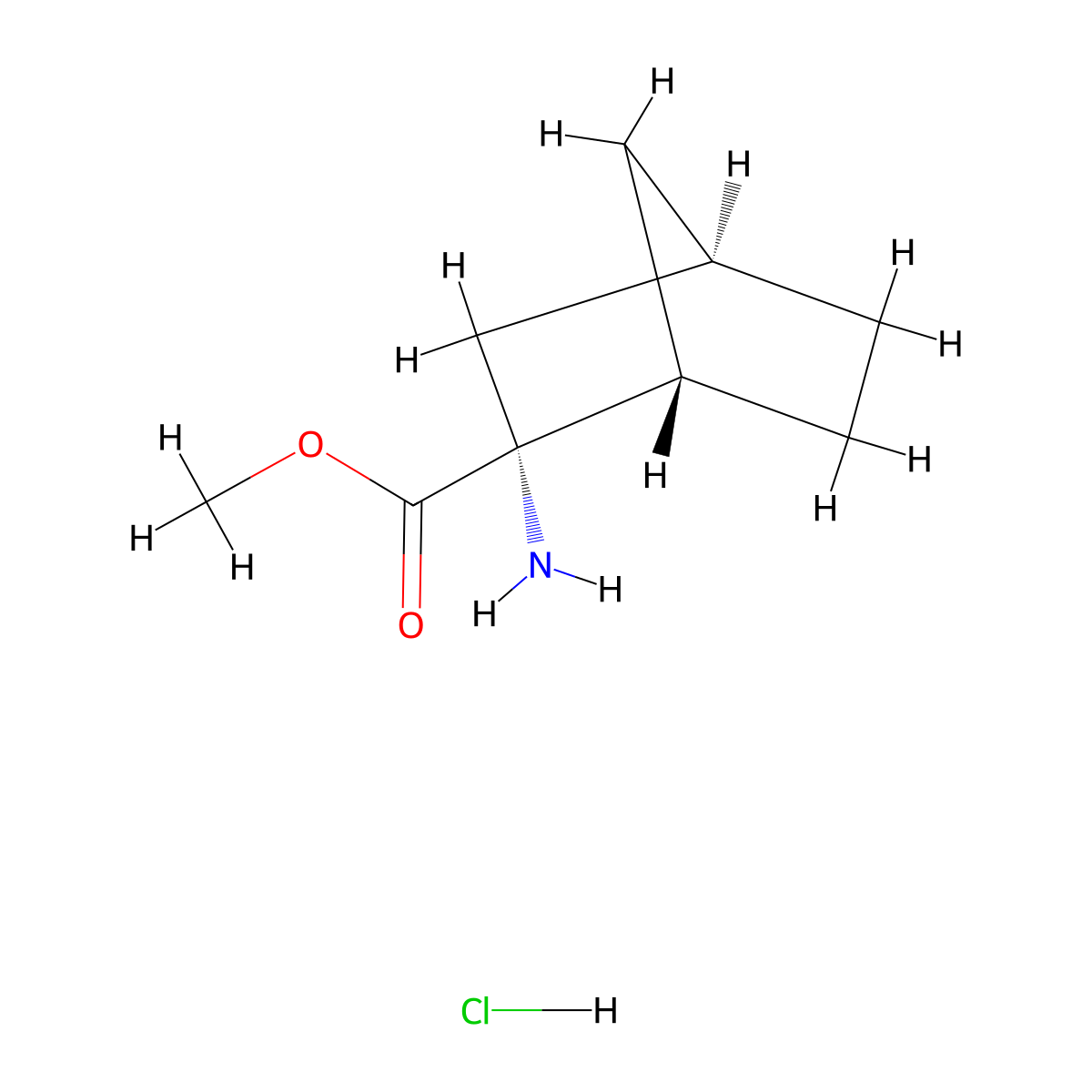 rac-methyl(1R,2S,4S)-2-aminobicyclo[2.2.1]heptane-2-carboxylatehydrochloride molecular structure, CAS 2742891-04-7