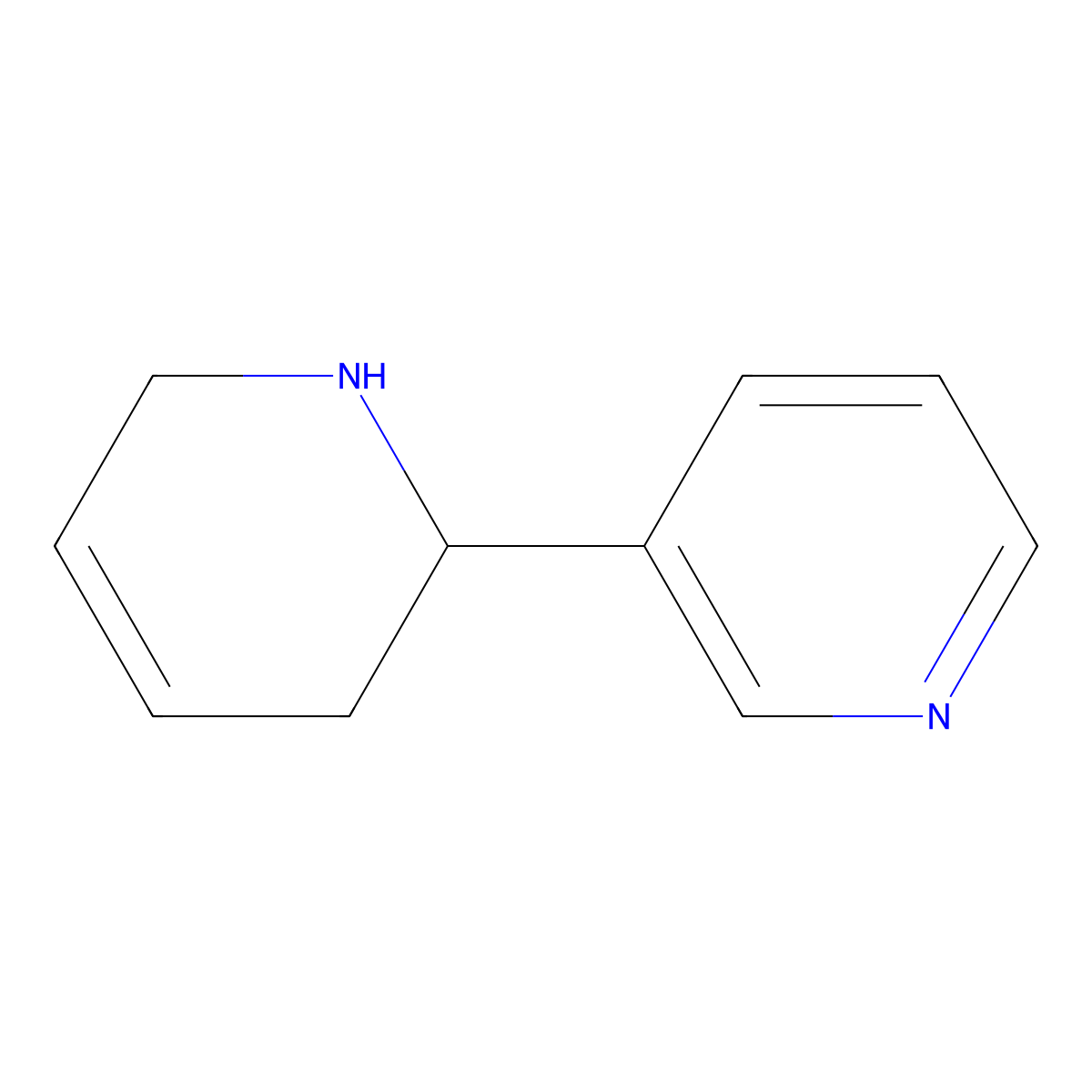 (-)-Anatabine molecular structure, CAS 2743-90-0