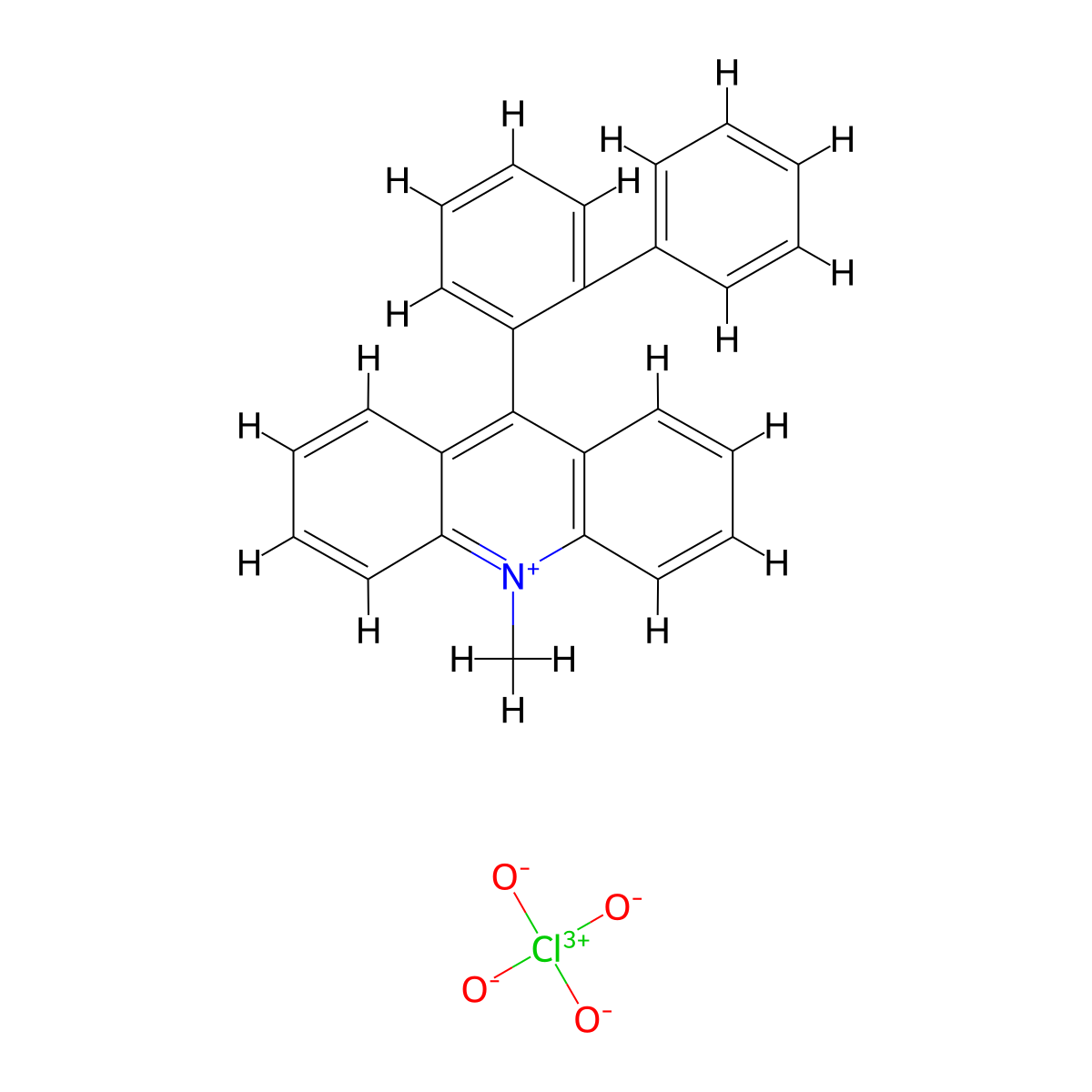 9-(2-Biphenylyl)-10-methylacridinium Perchlorate molecular structure, CAS 2743539-91-3