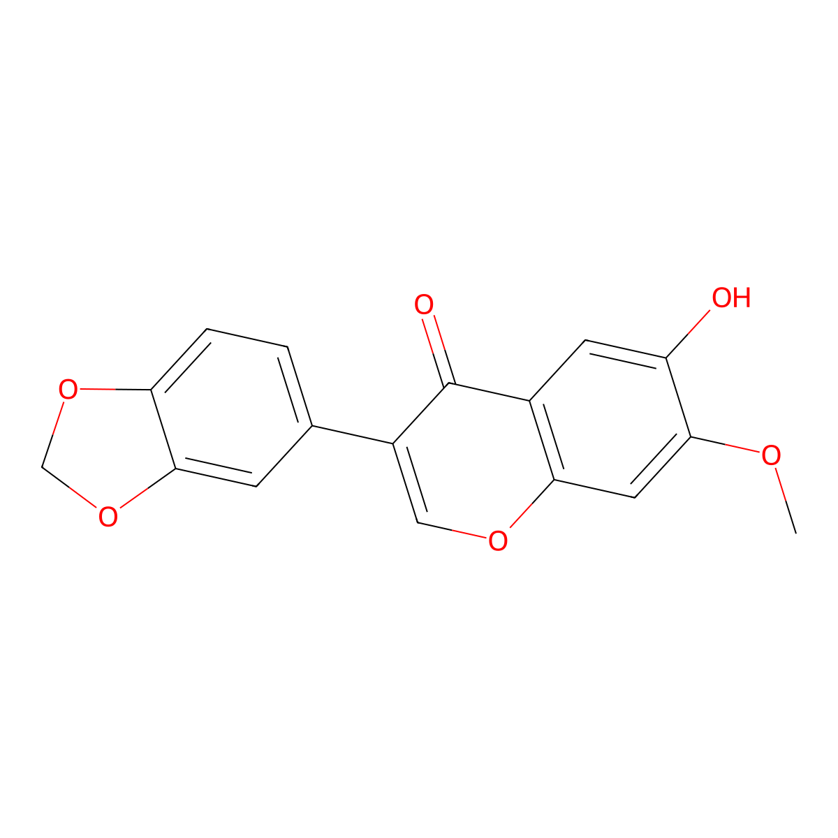 Acicerone molecular structure, CAS 2746-86-3