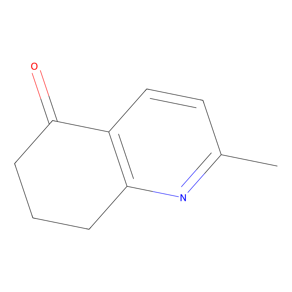 2-methyl-7,8-dihydro-6H-quinolin-5-one molecular structure, CAS 27463-92-9
