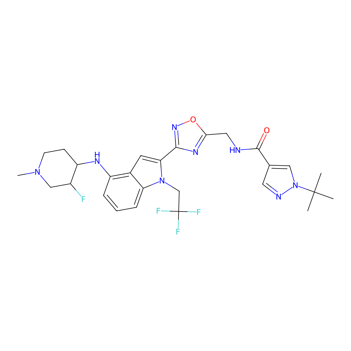 Mutant p53 modulator-1 molecular structure, CAS 2746371-35-5