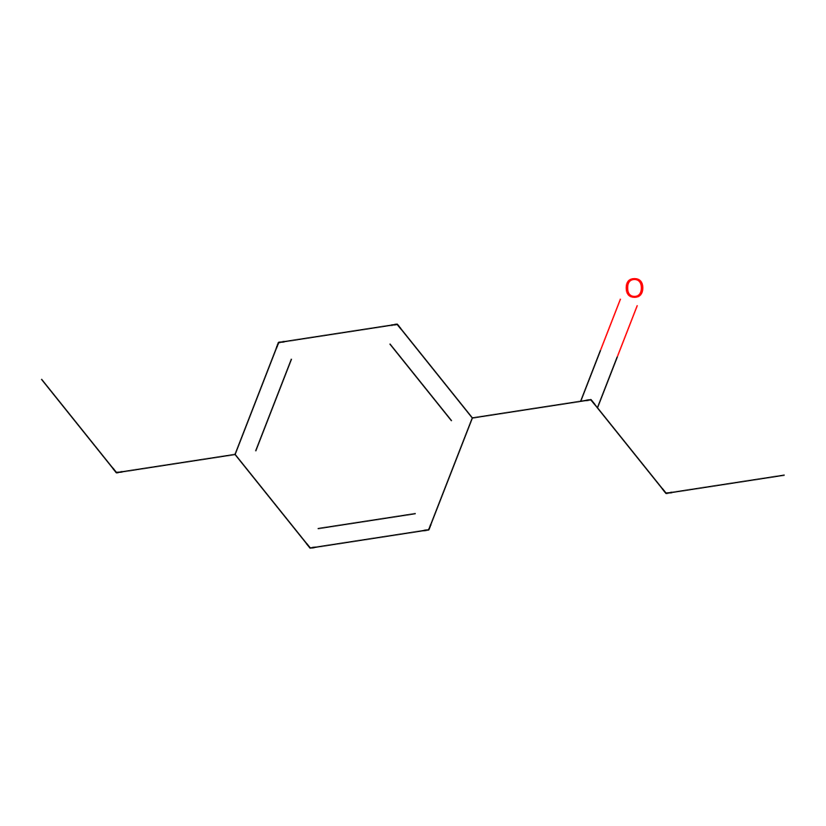 1-(4-Ethylphenyl)propan-1-one molecular structure, CAS 27465-51-6