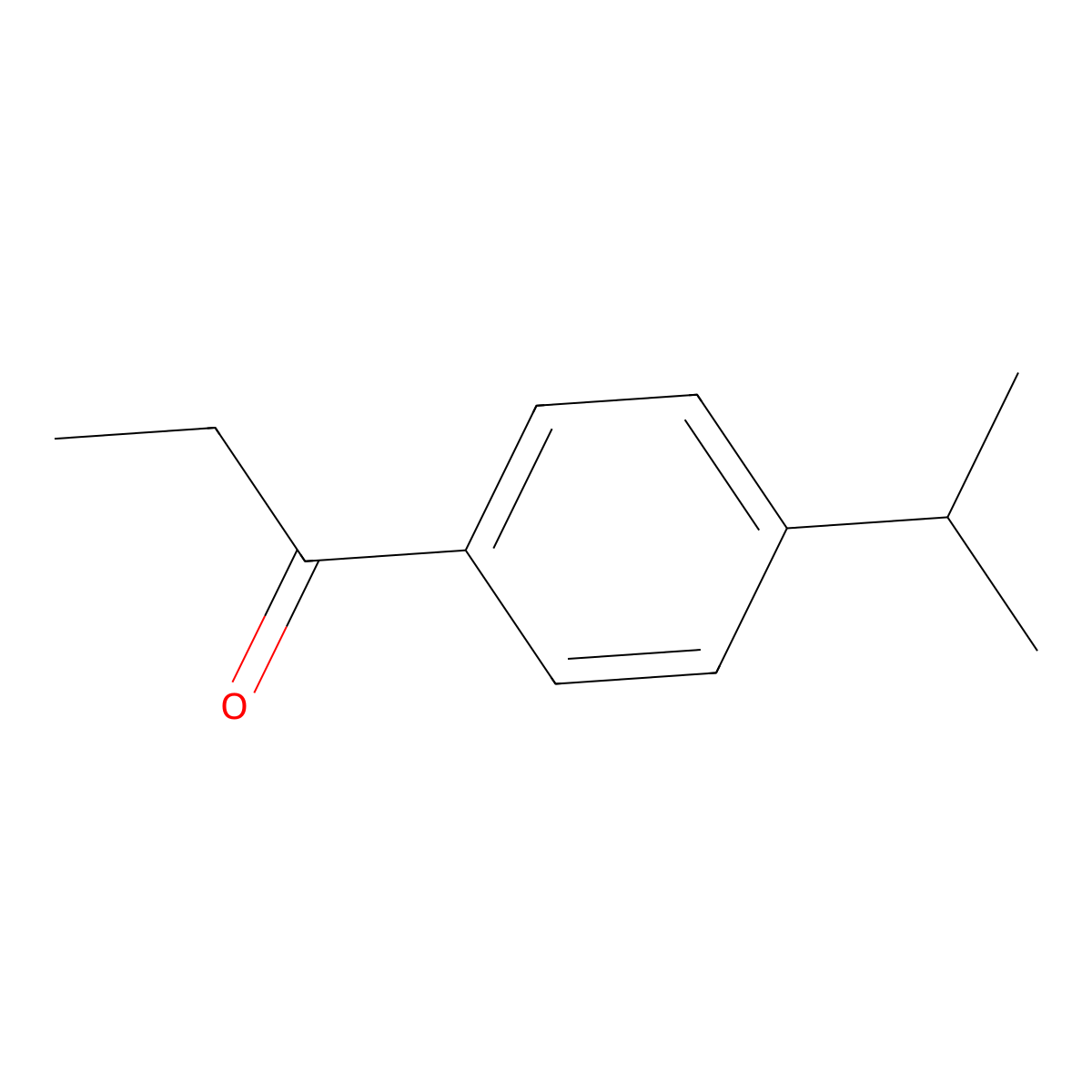 1-(4-Isopropylphenyl)propan-1-one molecular structure, CAS 27465-52-7