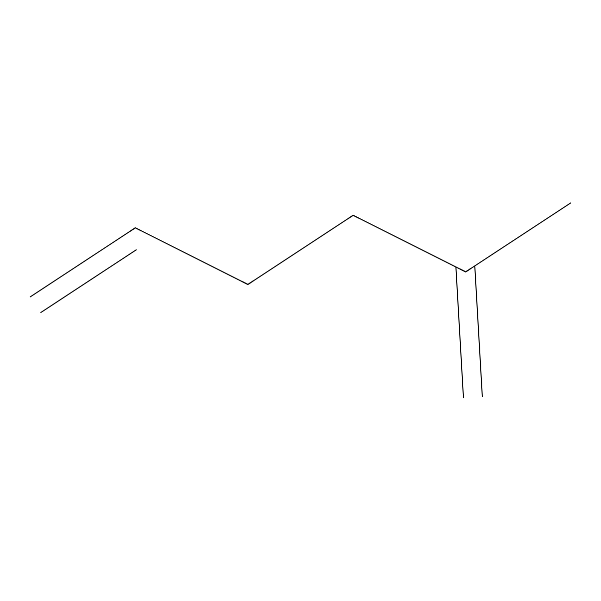 2-Methyl-1,5-hexadiene molecular structure, CAS 27477-37-8