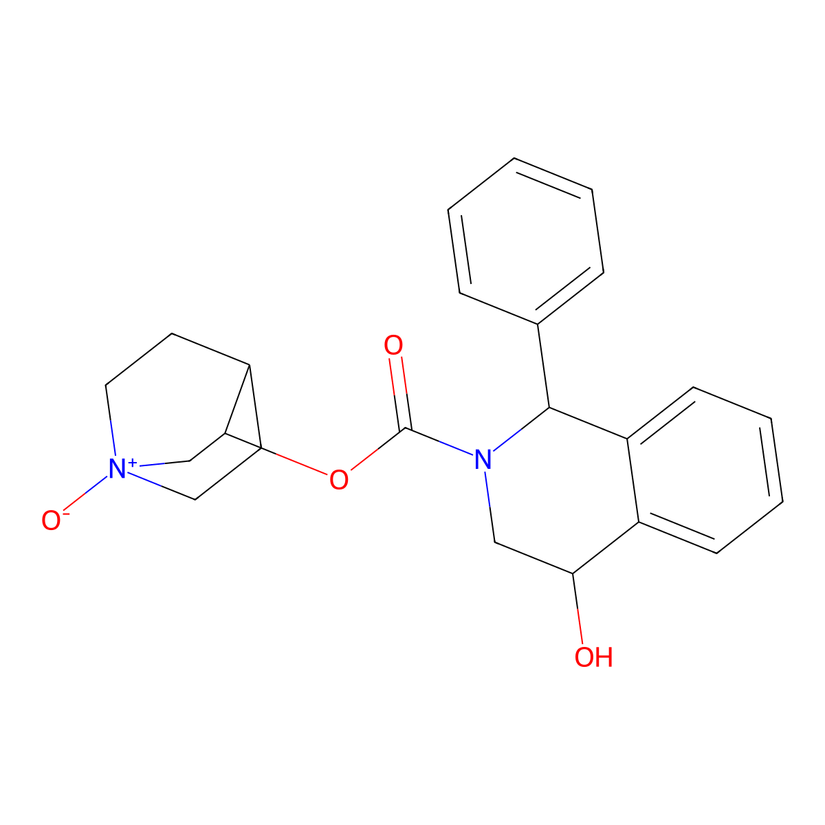 4-Hydroxy Solifenacin N-Oxide molecular structure, CAS 2747991-39-3