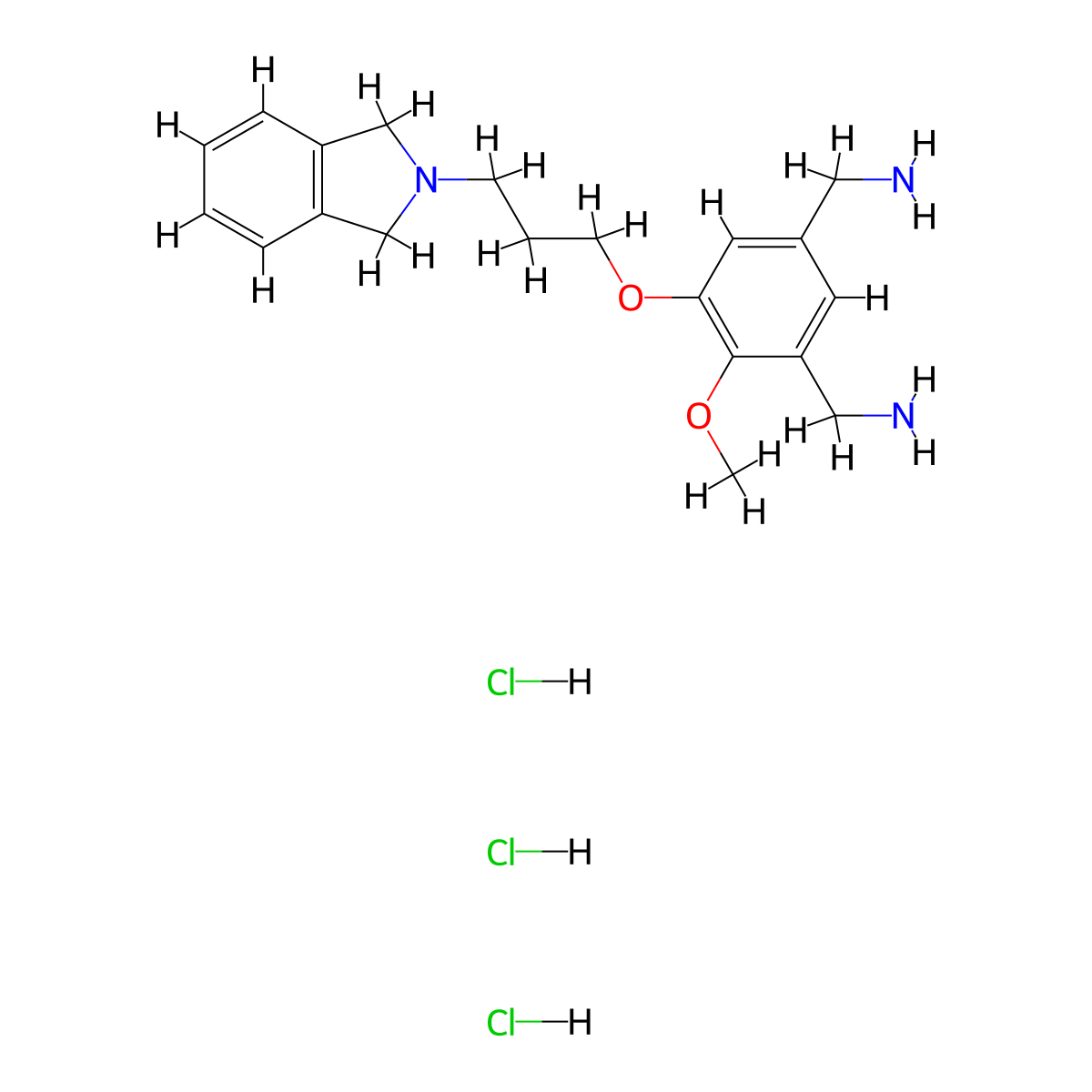MS31 (trihydrochloride) molecular structure, CAS 2748239-18-9