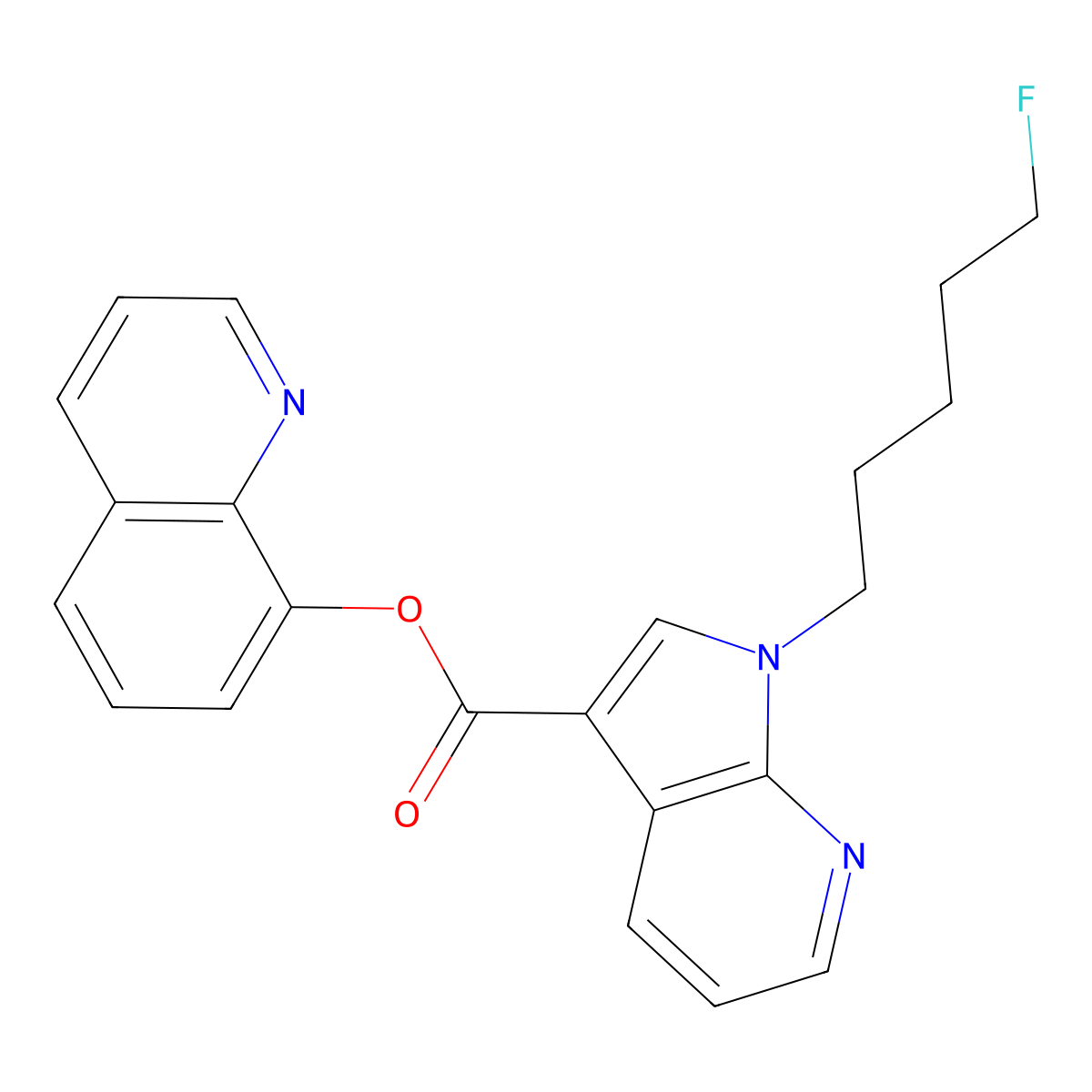 5-Fluoro 7-qupaic molecular structure, CAS 2748300-92-5