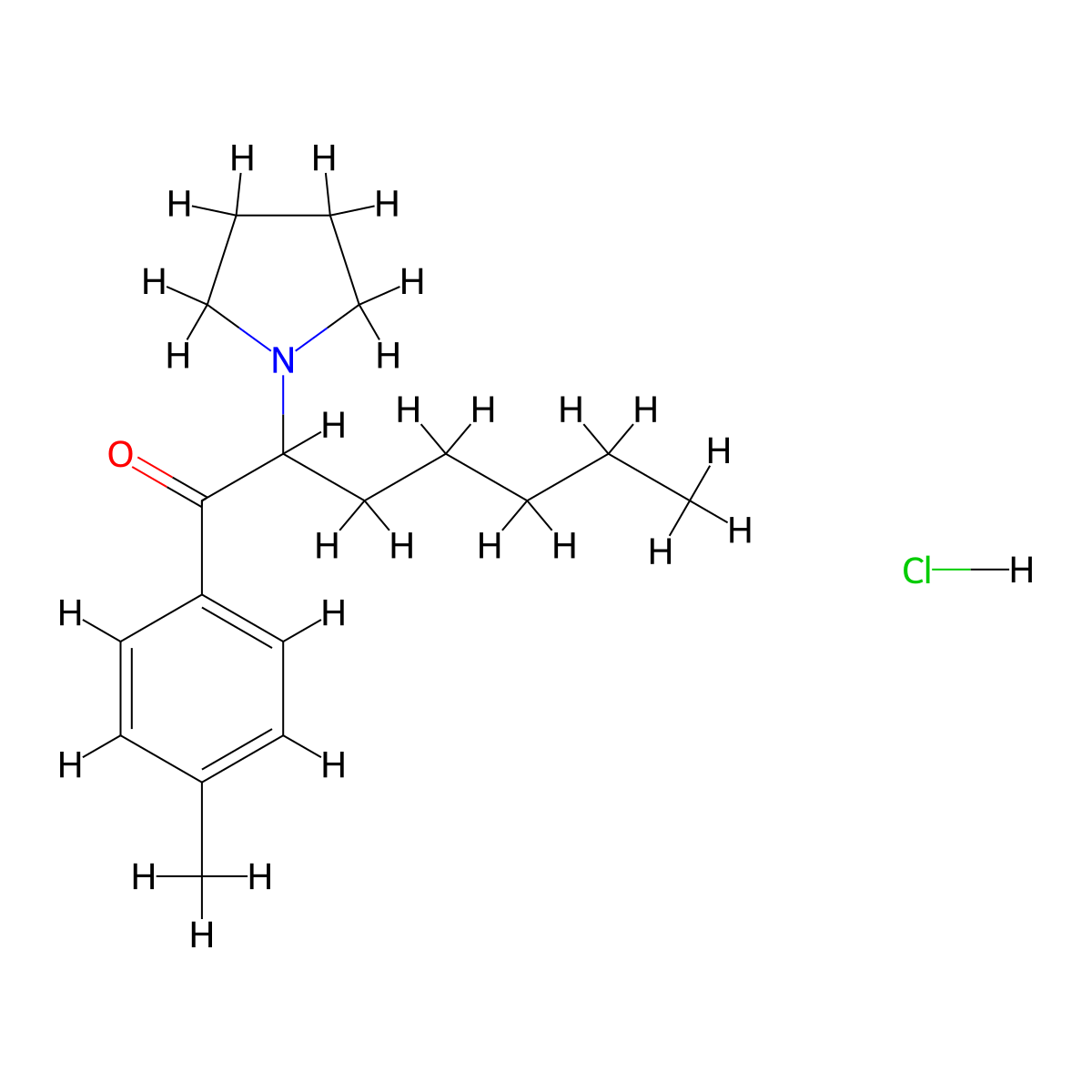 4-Methyl PV8 (hydrochloride) molecular structure, CAS 2748590-98-7