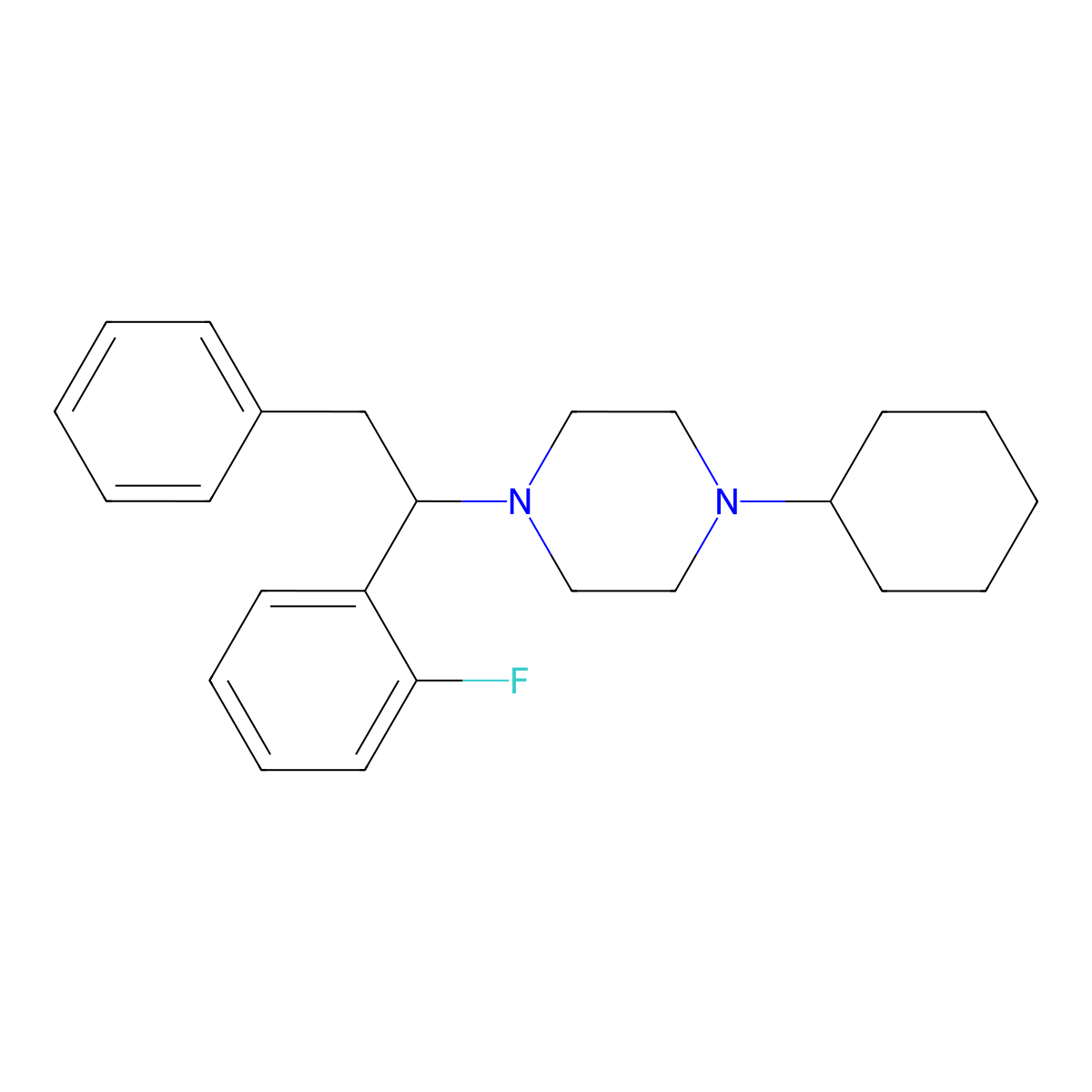 2F-MT-45 molecular structure, CAS 2748592-59-6