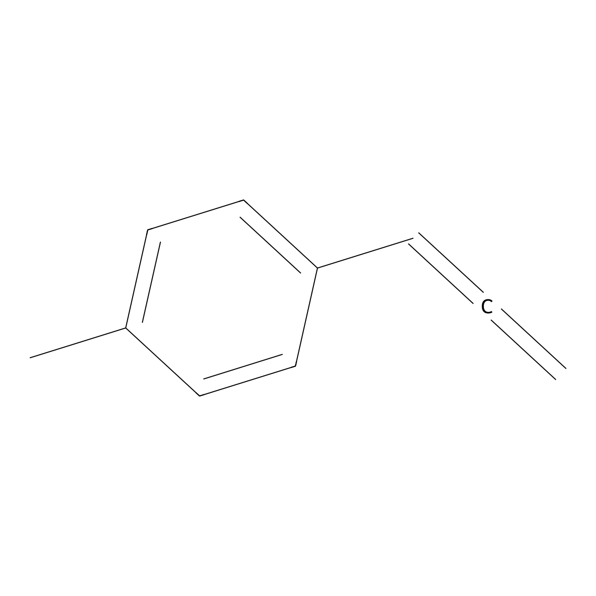 1-Methyl-4-propa-1,2-dienylbenzene molecular structure, CAS 2749-96-4
