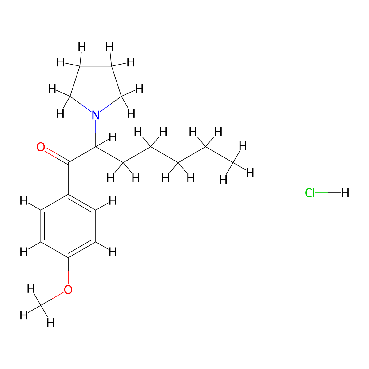 4-Methoxy PV8 (hydrochloride) molecular structure, CAS 2749302-60-9