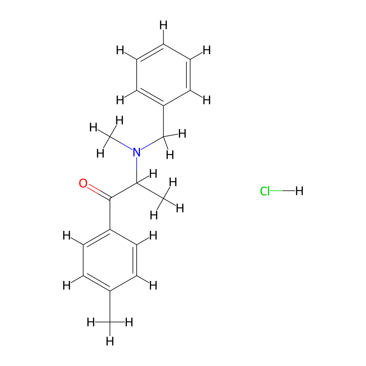 N-Methyl Benzedrone (hydrochloride) molecular structure, CAS 2749433-00-7