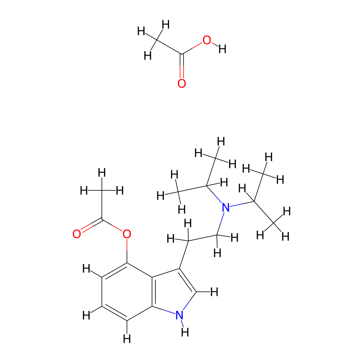 4-acetoxy DiPT (acetate) molecular structure, CAS 2749435-22-9