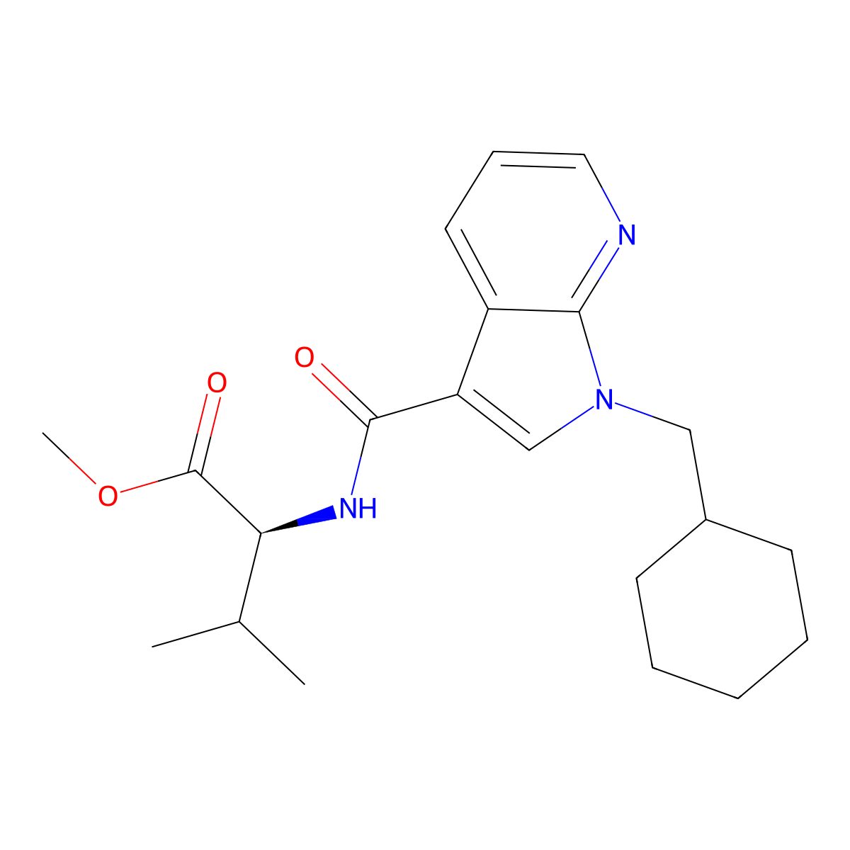 Mmb-chm7aica molecular structure, CAS 2749438-69-3