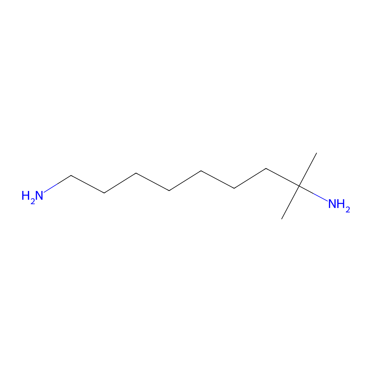 8-Methylnonane-1,8-diamine molecular structure, CAS 2749464-58-0