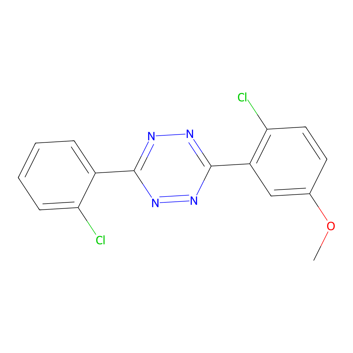 5-Methoxy Clofentezine molecular structure, CAS 2749496-44-2
