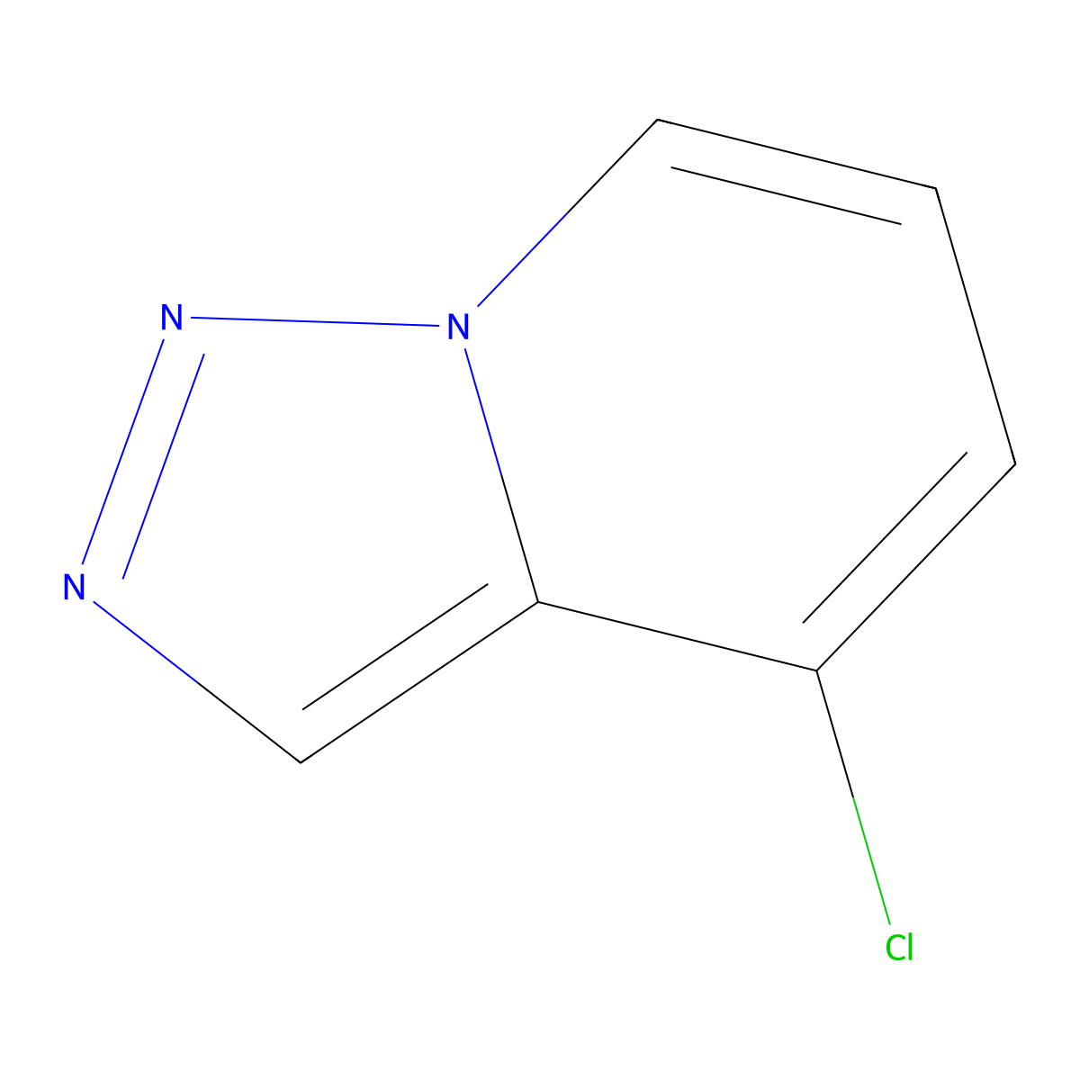 4-Chloro-[1,2,3]triazolo[1,5-a]pyridine molecular structure, CAS 2749711-41-7