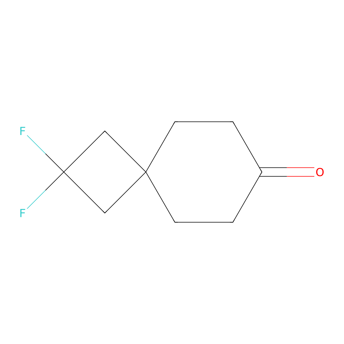 2,2-Difluorospiro[3.5]nonan-7-one molecular structure, CAS 2749758-03-8