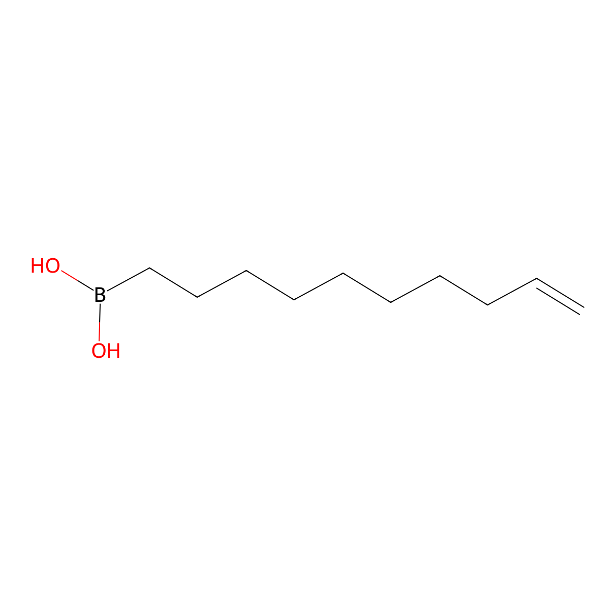 (Dec-9-en-1-yl)boronic acid molecular structure, CAS 2750222-47-8