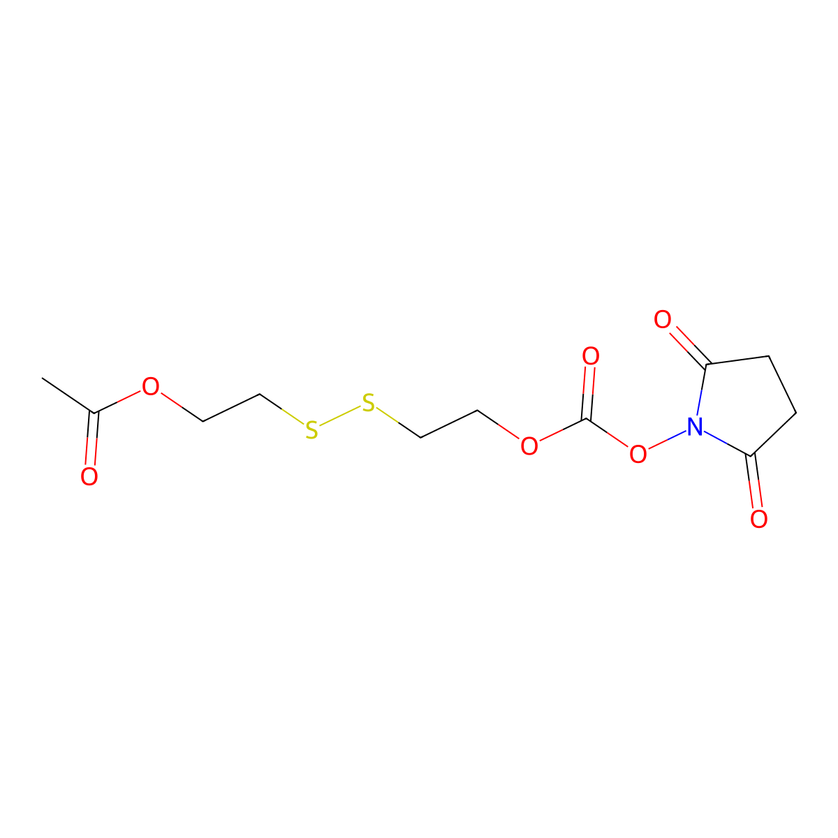 NHS-SS-Ac molecular structure, CAS 2750799-11-0