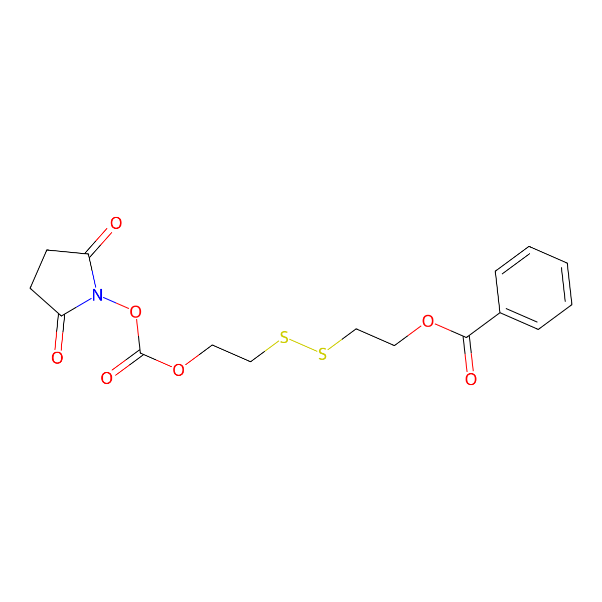 NHS-SS-Ph molecular structure, CAS 2750799-12-1