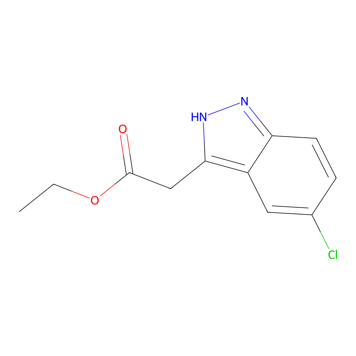 Ethychlozate molecular structure, CAS 27512-72-7