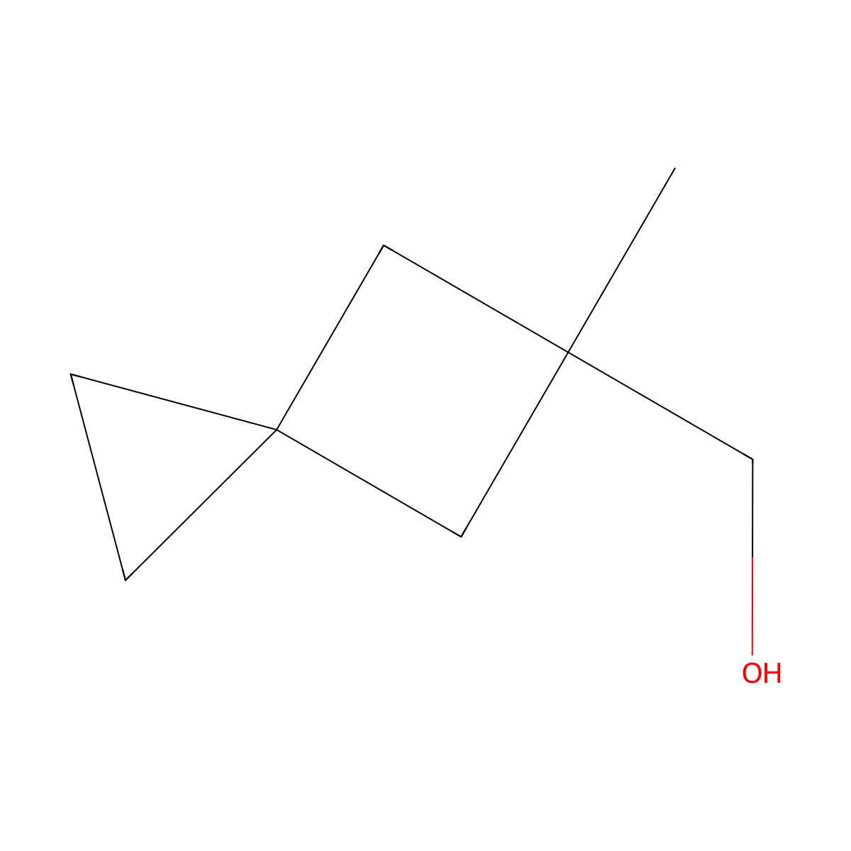 {5-Methylspiro[2.3]hexan-5-yl}methanol molecular structure, CAS 2751611-81-9