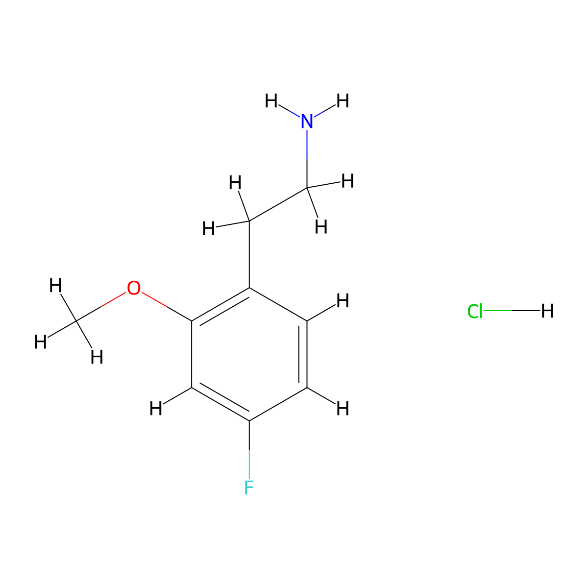 2-(4-Fluoro-2-methoxyphenyl)ethan-1-amine hydrochloride molecular structure, CAS 2751616-11-0