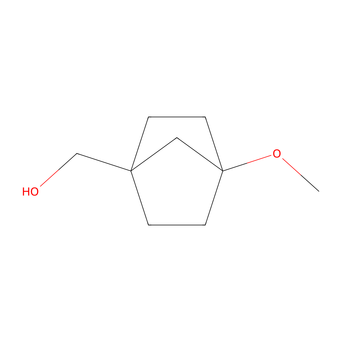 {4-Methoxybicyclo[2.2.1]heptan-1-yl}methanol molecular structure, CAS 2751620-82-1