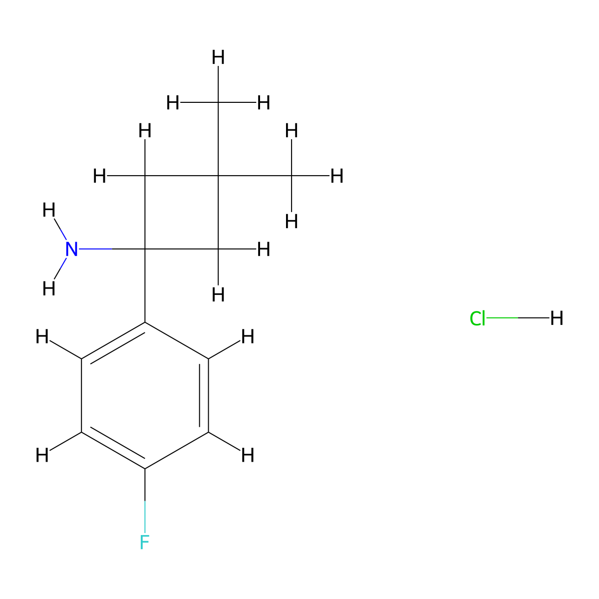 1-(4-Fluorophenyl)-3,3-dimethylcyclobutan-1-aminehydrochloride molecular structure, CAS 2751621-25-5