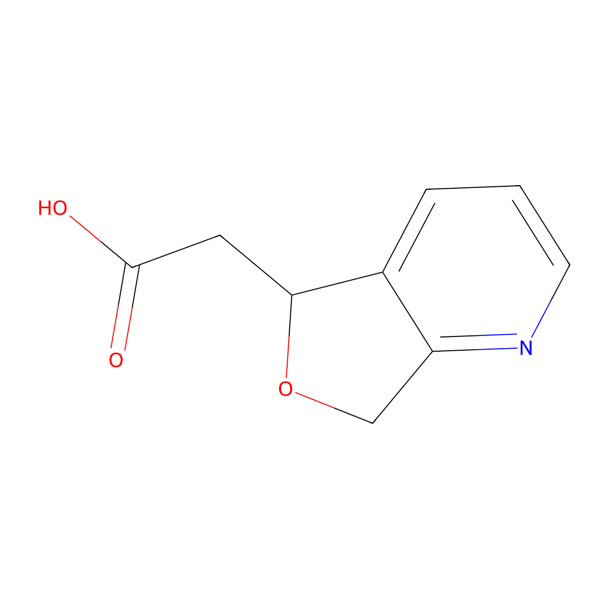 2-{5H,7H-furo[3,4-b]pyridin-5-yl}aceticacid molecular structure, CAS 2751621-28-8